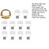 5/10Pcs Mini Circular LED Lights Bedside Lamps Flicker-Free Non-Glare Energy-Saving Plug-and-Play USB Lights