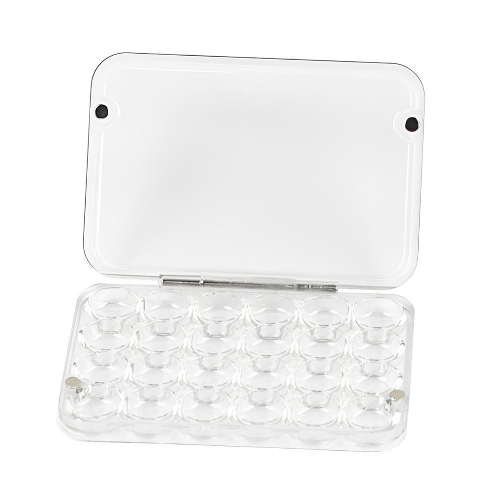 Acrylic Pigment Packaging Box 24 Grids Pigment Moisturizing Box Empty Box  Student Art Supplies 24 grids