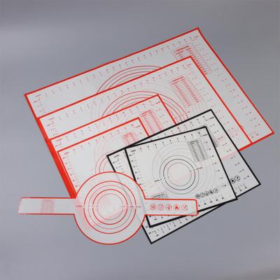 Non-Slip Non-Stick High-Temp Resistant Silicone Baking & Kneading Mat