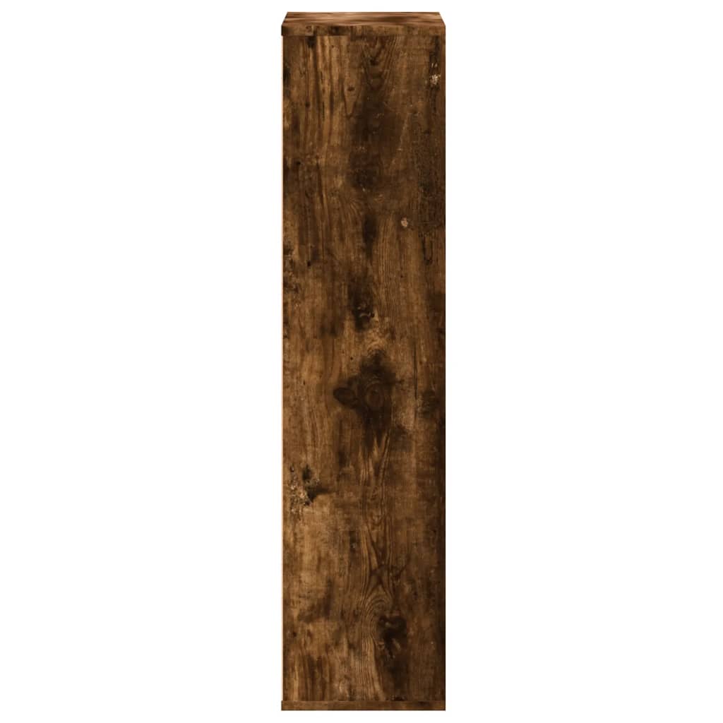 Vidaxl Regał, Przydymiony Dąb, 50X25X105 Cm, Materiał Drewnopochodny