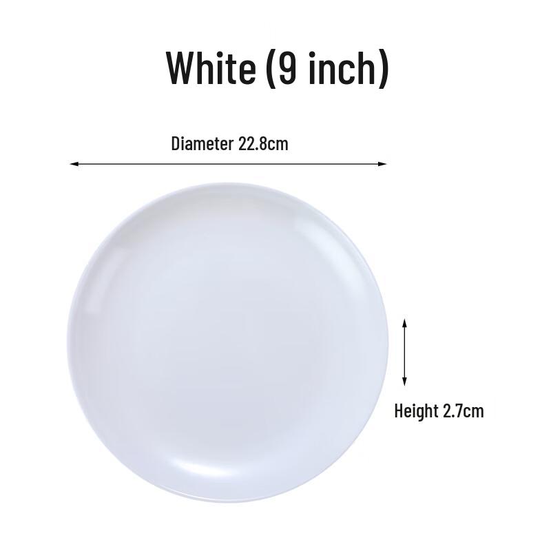 Van Gogh Melamine Imitation Porcelain Round Plate