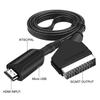 Kabel HDMI do Scart Adapter HDMI do Scart Konwerter HDMI do Scart Adapter Wideo