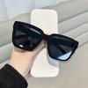 New Big Frame Vintage Sunglasses Women Men Brand Square Sun Glasses Retro Eye Glasses Goggle For Male Female Outdoor Eyewear