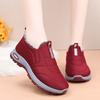 Winter warm one-pedal mother snow boots cotton women's piled thickened medium and old soft-soled cotton boots winter