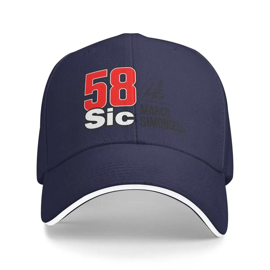 marco simoncelli 58 Baseball Cap Mountaineering Sports Cap Sunhat Sun Hats For Women Unisex's