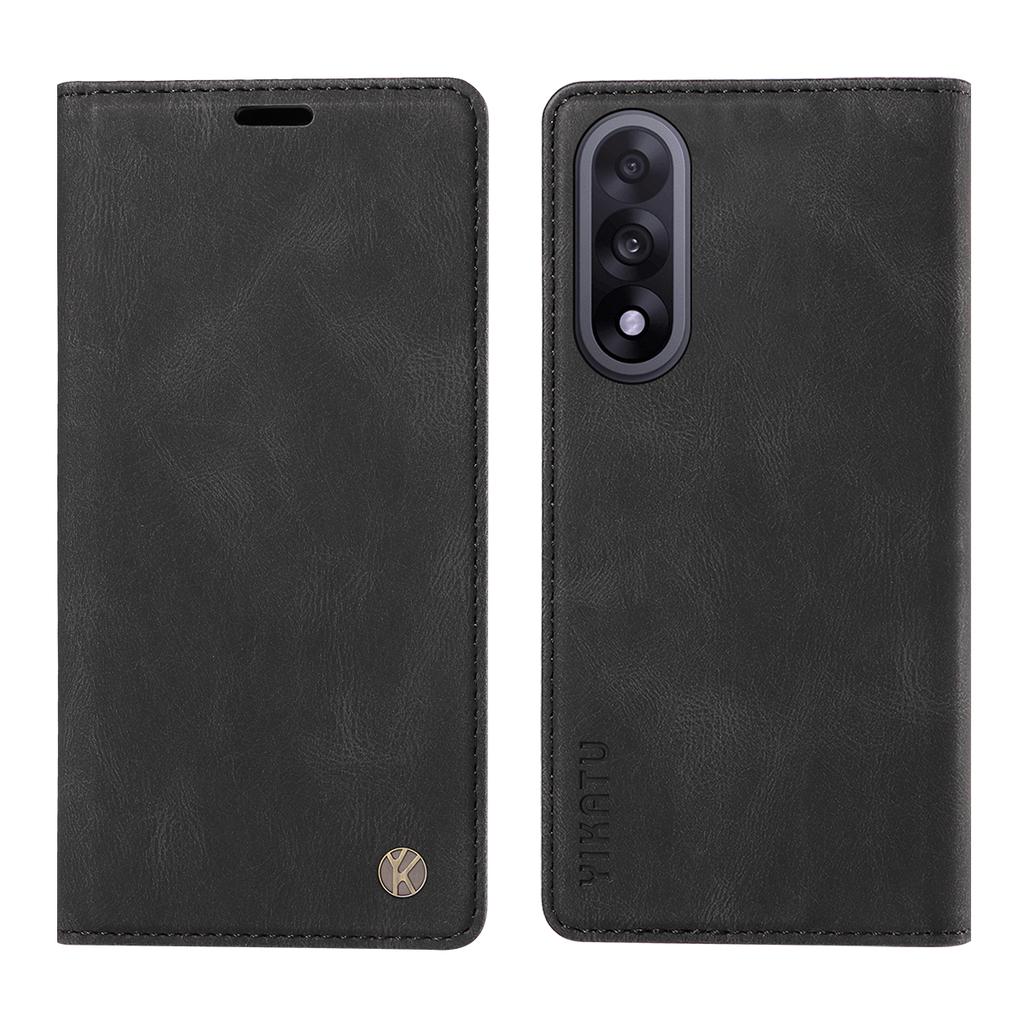 For OnePlus Nord 5 5G/OnePlus Ace 5 Ultra 5G Leather Cover YIKATU YK-004 Skin-Touch Wallet Phone Cases