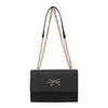 Simple Small Square Bag 2025 Spring and Summer New Fashion Bow Chain Bag Versatile Shoulder Bag Women's Messenger Women's Bag