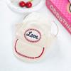 Dog Sun Hat with Ear Holes, Dog Cat Sunglasses Baseball Cap Adjustable Puppy Sunbonnet Headdress Beach Visor Hat for Puppies