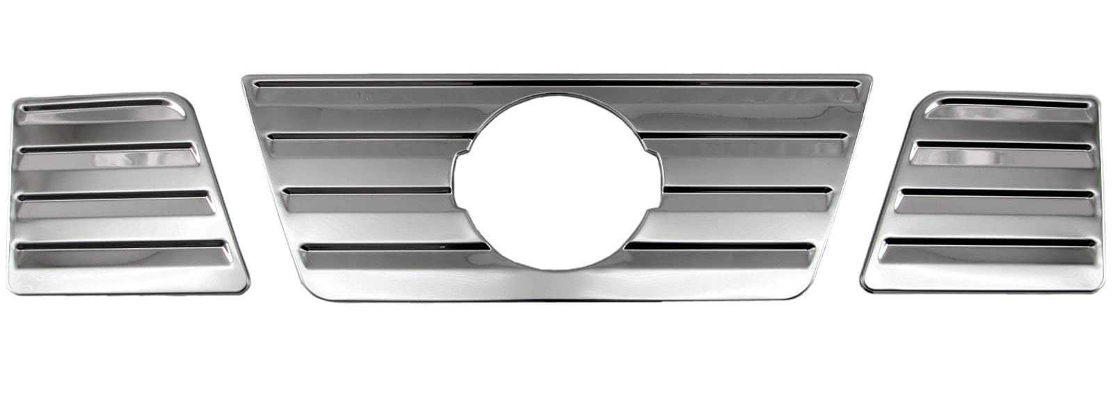 

BRIGHTZ Хромированные накладки на решетку радиатора из зеркальной нержавеющей стали для NT100 Clipper U71T и U72T и NV100 Clipper U71 и U72 Сверхвысокие (Набор из 3 предметов)