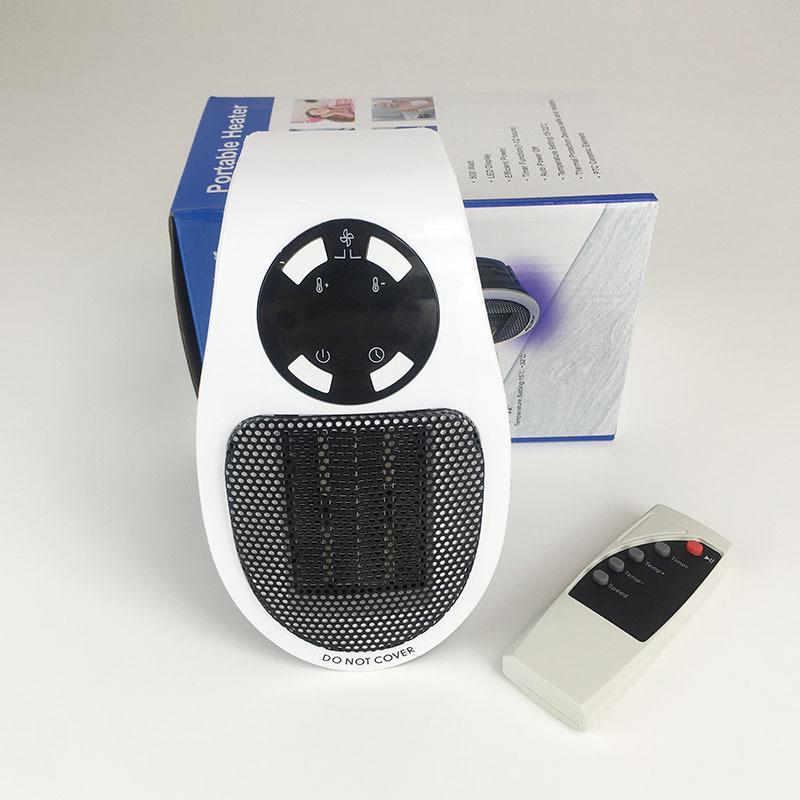 Compact Mini Heater with Remote Control for Home and Office