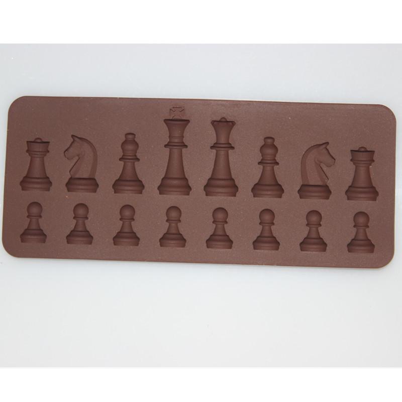 DIY Cake Mold Chess Shaped Chocolate Molds Ice Cube Mould Baking Mould Silicone Mold Cake Decorating Tools Kitchen Accessories