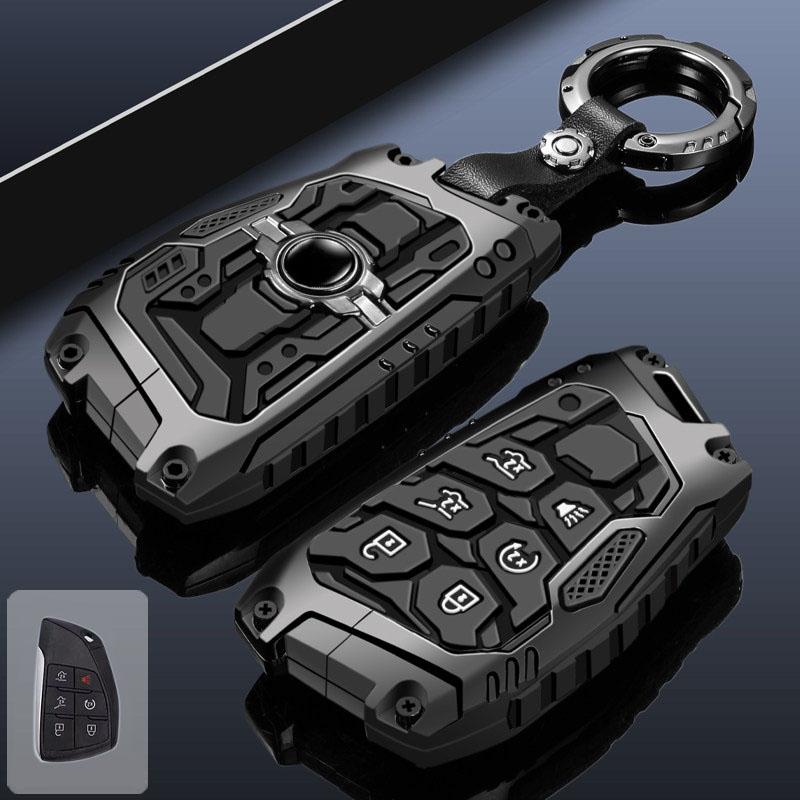 For Gmc Yukon 4/5/6 Button Car Key Cover Case Shell For Chevrolet Tahoe Suburban For Buick Envision S Plus Avenir