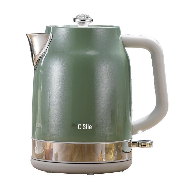 

Sidi Le Electric Retro Kettle: Large Capacity, Auto Power-Off, Ideal for Home Tea Boiling 1.7L