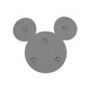 Mangeoire pour Chien - Cerdá - Mickey - Silicone - Multicolore - 28x15x1,5 cm