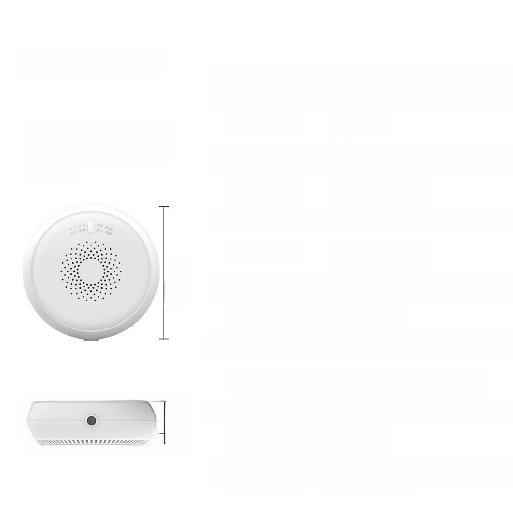 Tuya Zigbee Smart Home Water Detector & Smoke Alarm with Wireless Temperature and Humidity Sensor Switch