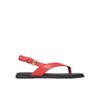 Color Block Thong Flat Sandals