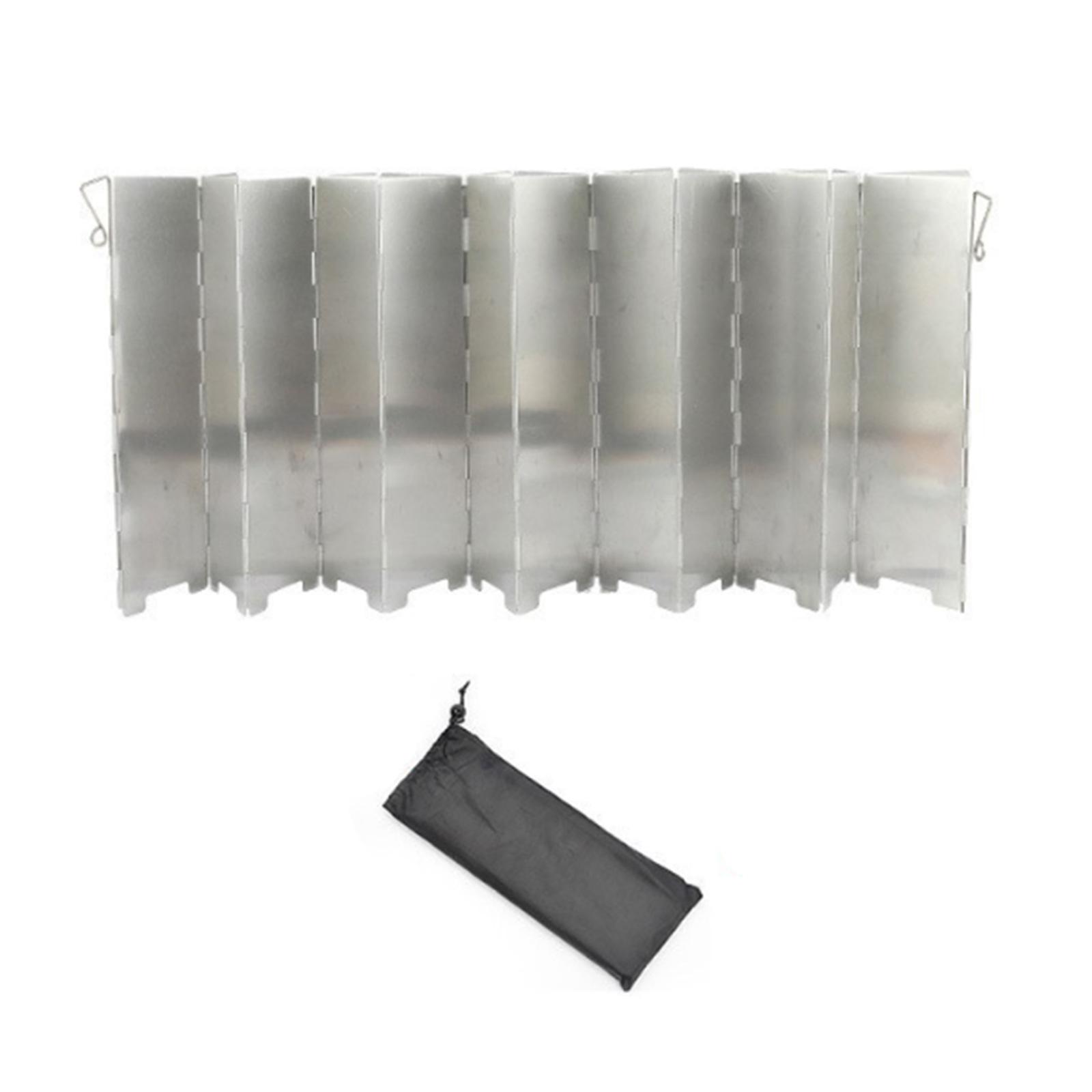 

Plate Camp Stove Windshield Foldable Alcohols Stove Windscreen Aluminum Alloy Burners Alcohols Stove Wind-proof Rack 1