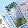 Claude Monet Garden Lotus Bridge Case For Samsung Galaxy S23 S22 S21 Ultra S20 FE S9 S10 Note 10 Plus Note 20 Ultra Full Cover