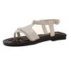 Fashion Flats Women Sandals Summer Fashion Clip Toe Shoes Walking Cozy Casual Woman Slippers 2025 Trend Brand Designer Zapatos De Mujer