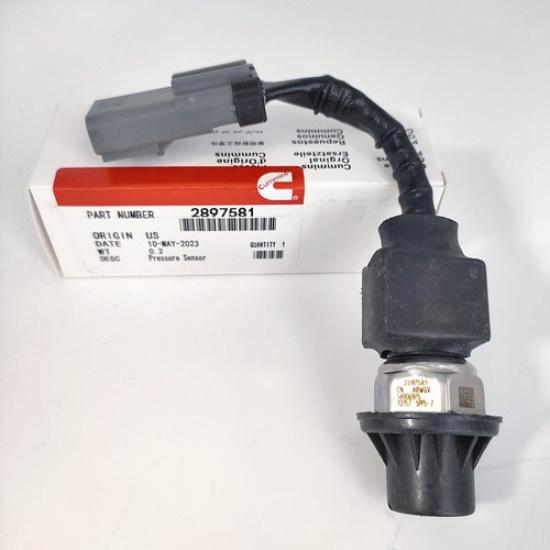 2897581 Fuel Pressure Sensor Fit for Peterbilt Cumm ISX12 ISX15 X15 Engine US