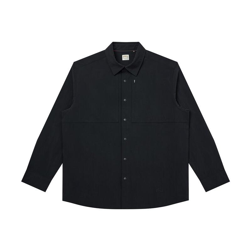 HAZZYS Men's Spring/Autumn PHIZ Series Loose Fit Long-Sleeve Casual Shirt
