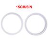 Set Of 2 Exhaust Pipe Snap Connectors For Mobile Air Conditioner With 13/15CM For Rings Suitable For Portable AC Hose Systems