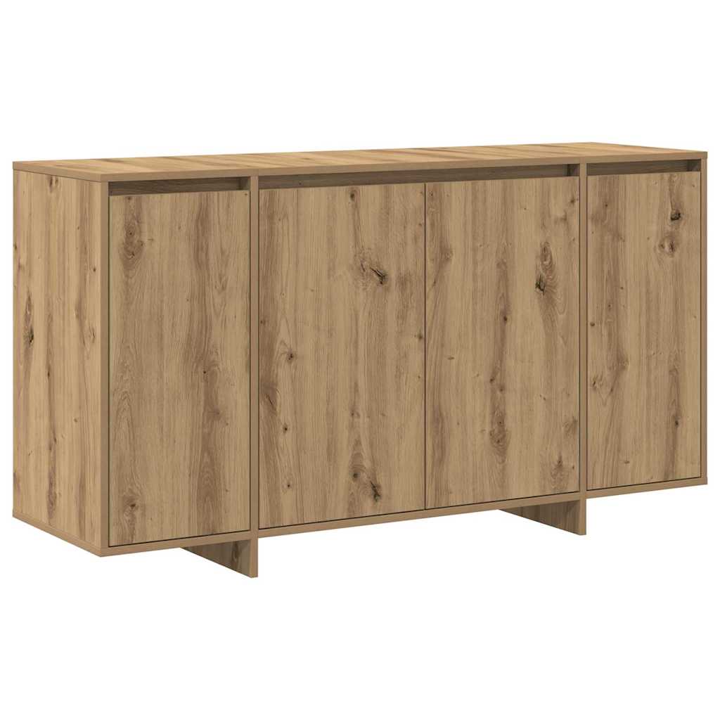 Artisan Oak Sideboard 135 x 41 x 75 cm Engineered Wood