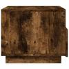 LED Coffee Table In Smoked Oak 50 X 49 X 40 Cm
