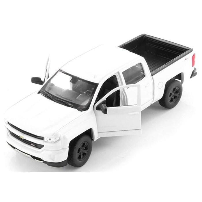 Kyosho WELLY Chevrolet Silverado 2017 (White) 1/24 Scale WE24083W