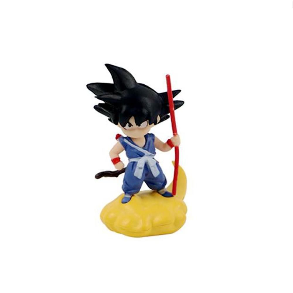 8 Pcs/Set Dragon Ball Z Action Figures Mini Small Statue Master Broli Goku Kame Sennin Tien Shinhan Chiaotzu PVC Model Kid Toy