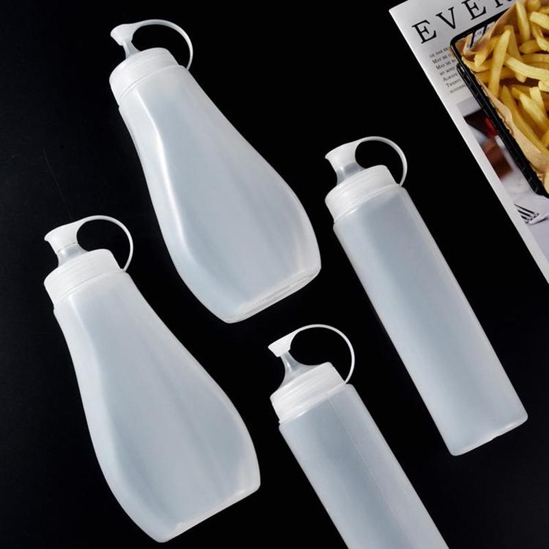 550/680ml Butelki do wyciskania sosu Dozownik do przypraw Szeroki otwór Pyłoszczelny Kuchenny Przyprawa Sos sałatkowy Oliwa z oliwek Butelka