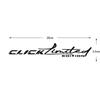 Honda Click Motorcycle Waterproof Body Sticker Decals for Models 125i/V3/160/150i