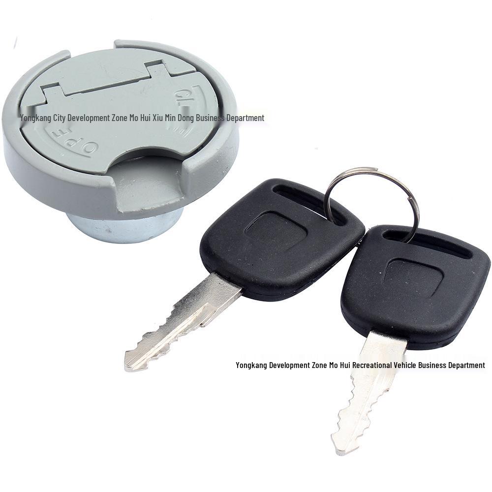 Off-Road ATV Motorcycle Beach Buggy Iron Fuel Tank with Key Lock for Apollo 50-125CC Iron