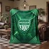 Coperta di Flanella con Stampa Calcio Werder Bremen Morbida Calda Coperta da Divano/Letto per Casa Ufficio Camera da Letto