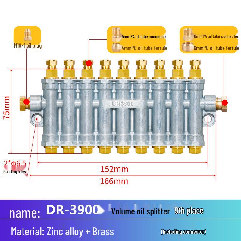 Precision Oil Distributor & Injection Molding Machine: RH Oil Circuit Block & HEGR Manifold
