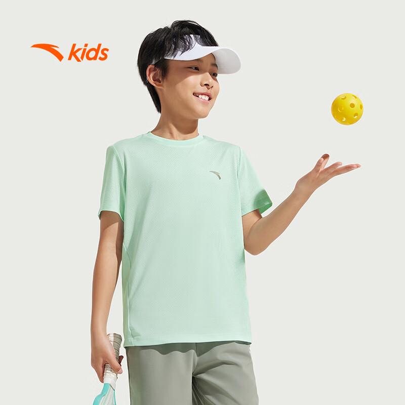 Anta Kids' Boys' 2025 Summer Soft Quick-Dry Athletic T-Shirt A72527104