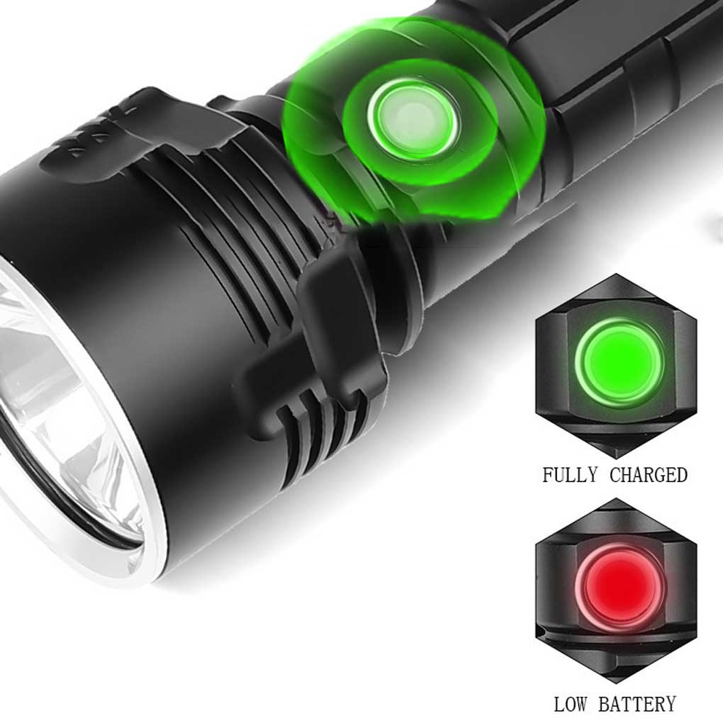 XHP50 Super Powerful Flashlight Brightness Torch Lamps Aluminium Alloy Camping Fishing Illumination Lantern