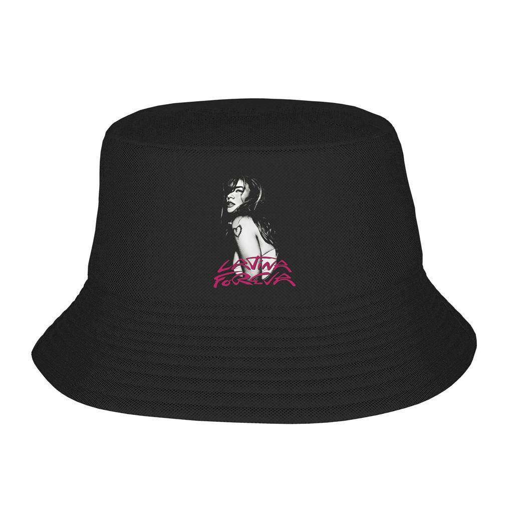 Harajuku TUS GAFITAS KAROL G LYRICS TOUR Bucket Hats Unisex UV-Schutz Camping Fischerhut Strandhut