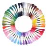 100 Colors Embroidery Floss Polyester Cotton Soft Colorful Embroidery Floss Thread for DIY