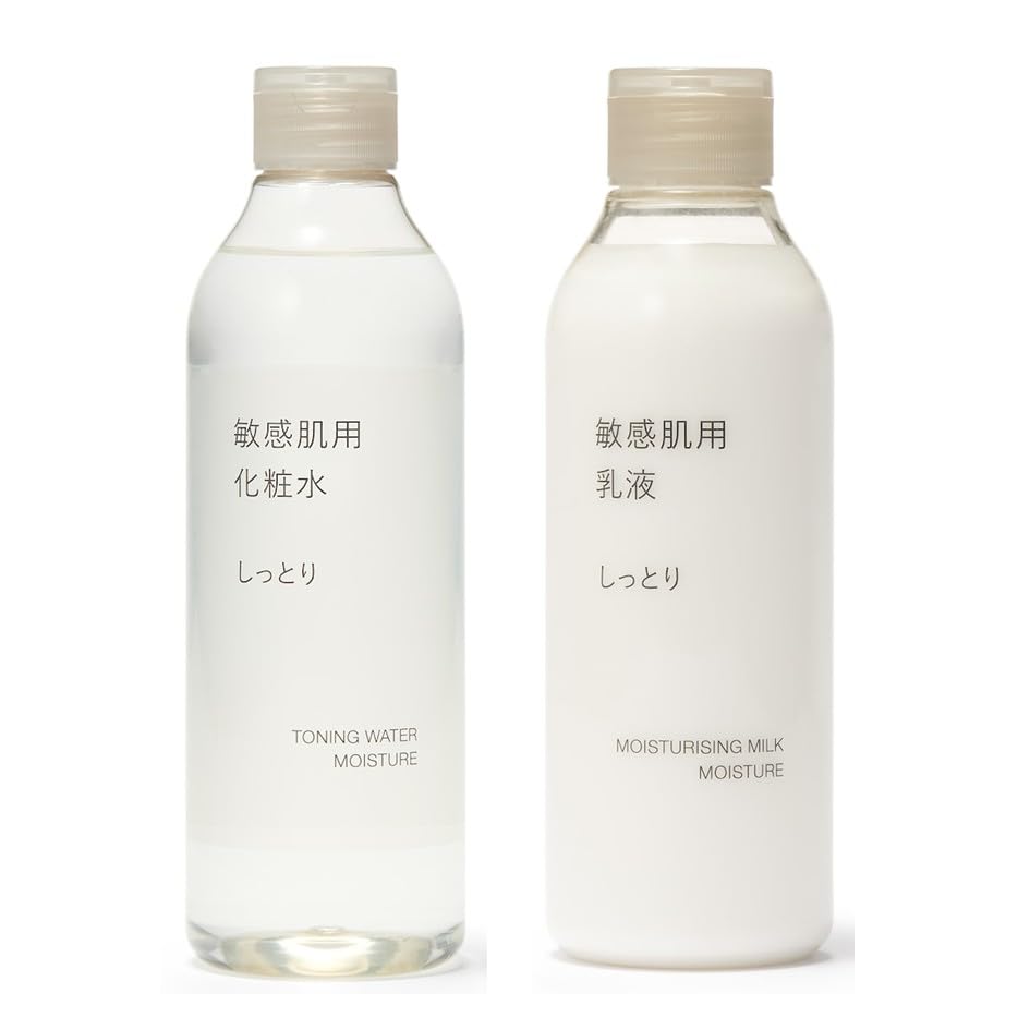 Muji Sensitive Skin Moisturizing Lotion 300ml Emulsion 200ml Care Skincare