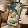 Phone Case: 2D flat, suitable for Samsung Galaxy A34 A35 M05 M06 S20 S22 S21 FE Plus 5G, Mushroom Elf Cottage, perfect Christmas and Halloween holiday