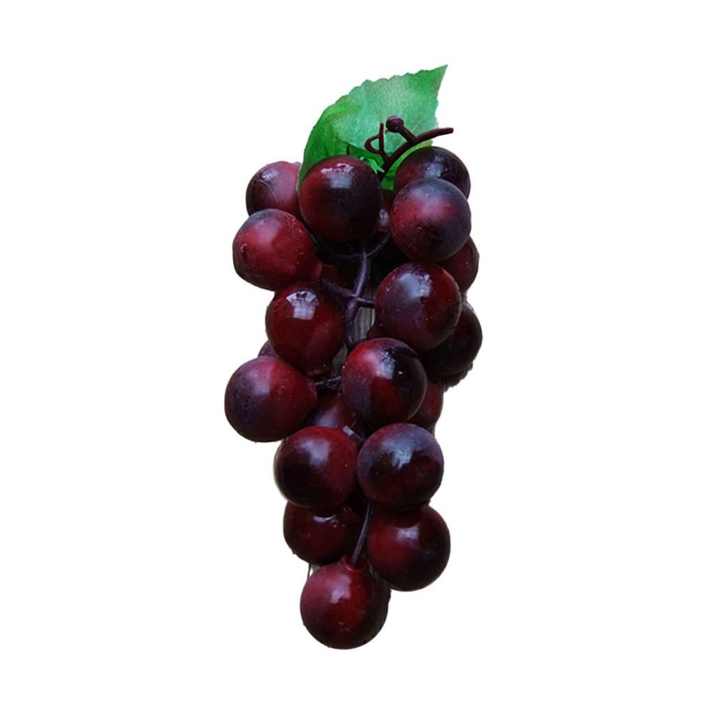 Blueberries Artificial Grapes Harmless Home Decor Miniature