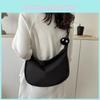 Chic Single Shoulder Women's Bag 2023 Summer New Casual Commuting Tote Bag Street Style Trendy Oxford Fabric