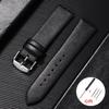 12mm 14mm Ultra-dünnes Leder Uhrenarmband Universelles Weiches Uhrenband 16mm 18mm 19mm 20mm 21mm 22mm Damen Herren Ersatzarmband