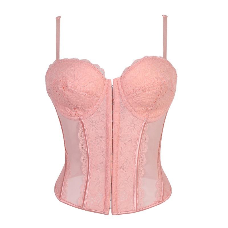 Women S Lace Boned Corset Top Slimming Shapewear For Evening Dress