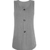 Women's Summer Round Neck Button Casual Vest