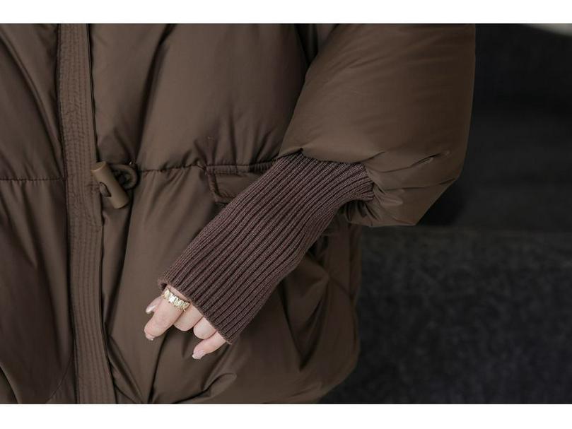 Abnehmbarer Pelzkragen Winter Daunenjacke - Warmer, verdickter Weißenten-Daunenmantel für das neue Jahr