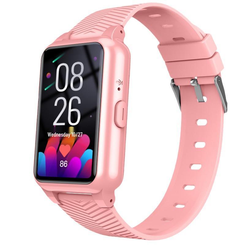 4G Senior Smartwatch with Body Temperature, Heart Rate Monitor, GPS, and Adult Bracelet