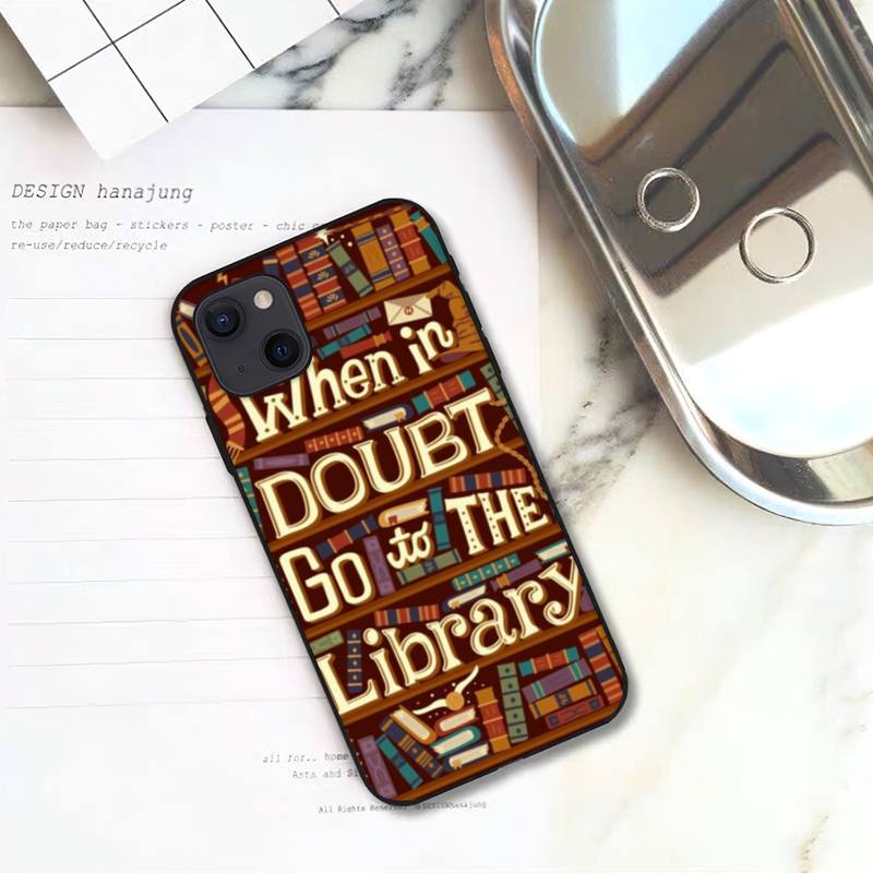 Reading Is Dreaming With Open Eyes Phone Case For iPhone 11 12 Mini 13 14 15 Pro XS Max X Plus SE XR Shell