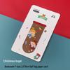 Exquisite Cartoon Christmas Magnetic Bookmarks: Cute, Creative Page Clips - Perfect Small Gifts & Student Stationery